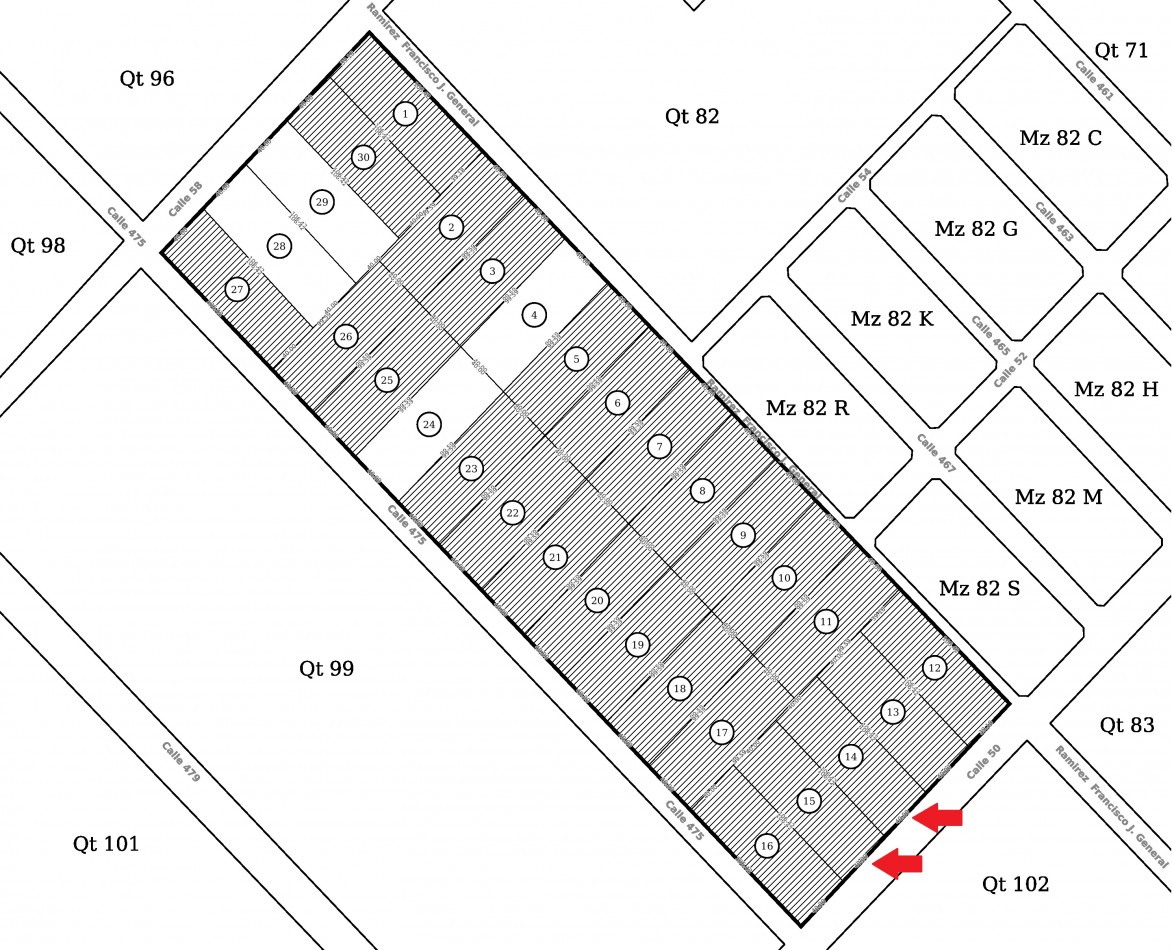 **VENTA DE DOS TERRENOS JUNTOS EN LOMAS DE SAN PATRICIO**